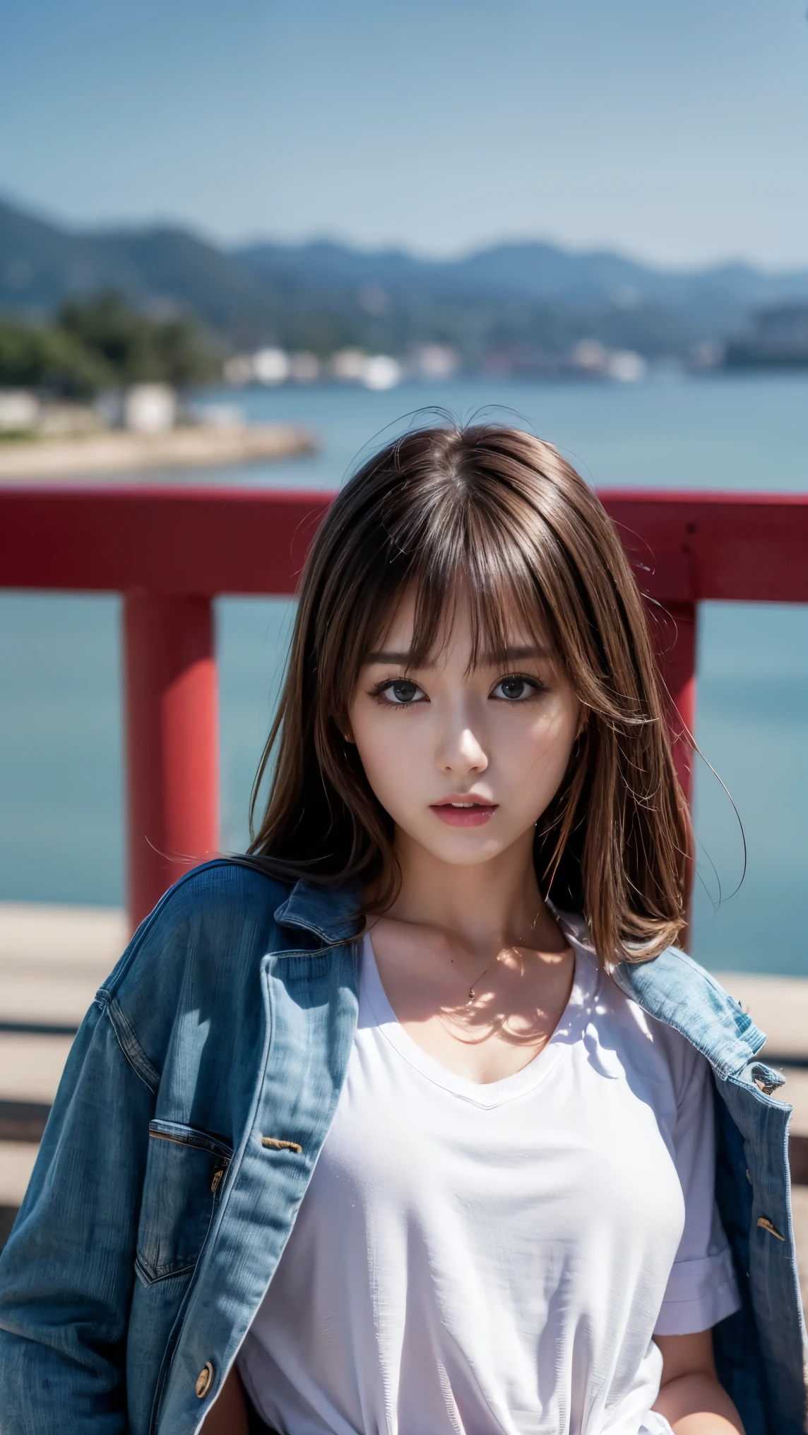 (((Masterpiece,Highest quality,Ultra-high resolution))),(((極めてdetailed,detailed))),((Highest quality,8K,16K,)),Japanese,high school girl,Girls' School,Reader model,Gal,cute,Beauty,sexy,glamorous,uniform,cardigan,blouse(Wearing clothes next to the skin),mini skirt,Knee-high socks,boots,dusk,youth,