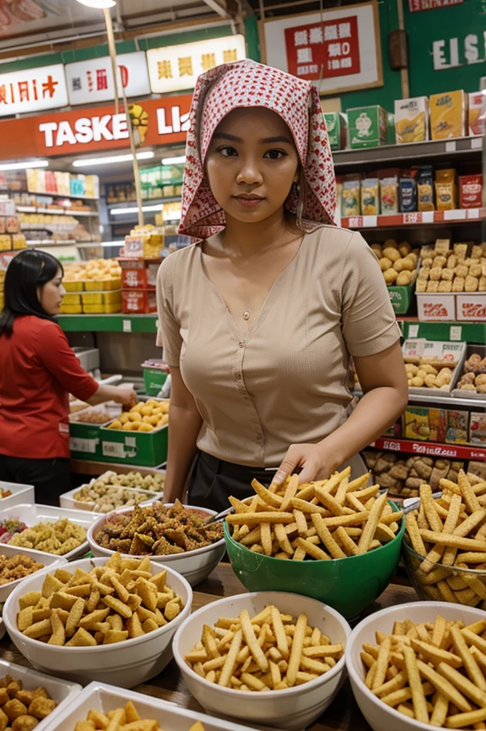 target pasar keripik tempe