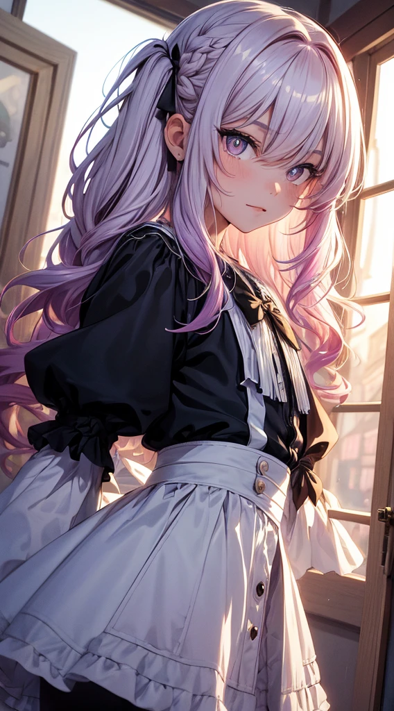 (gradient hair, dutch angle:1.3), grain du film, aberration chromatique, ville, Masterpiece, Best quality, Photo brute, photoreallistic, absurdes, 1fille, mignon, perspective, Tir de cowboy, high resolucion, Ultra detailded, Detailed eyes and face, pupilles pointues, realistic pupils, mise au point nette, summer, Nuit,