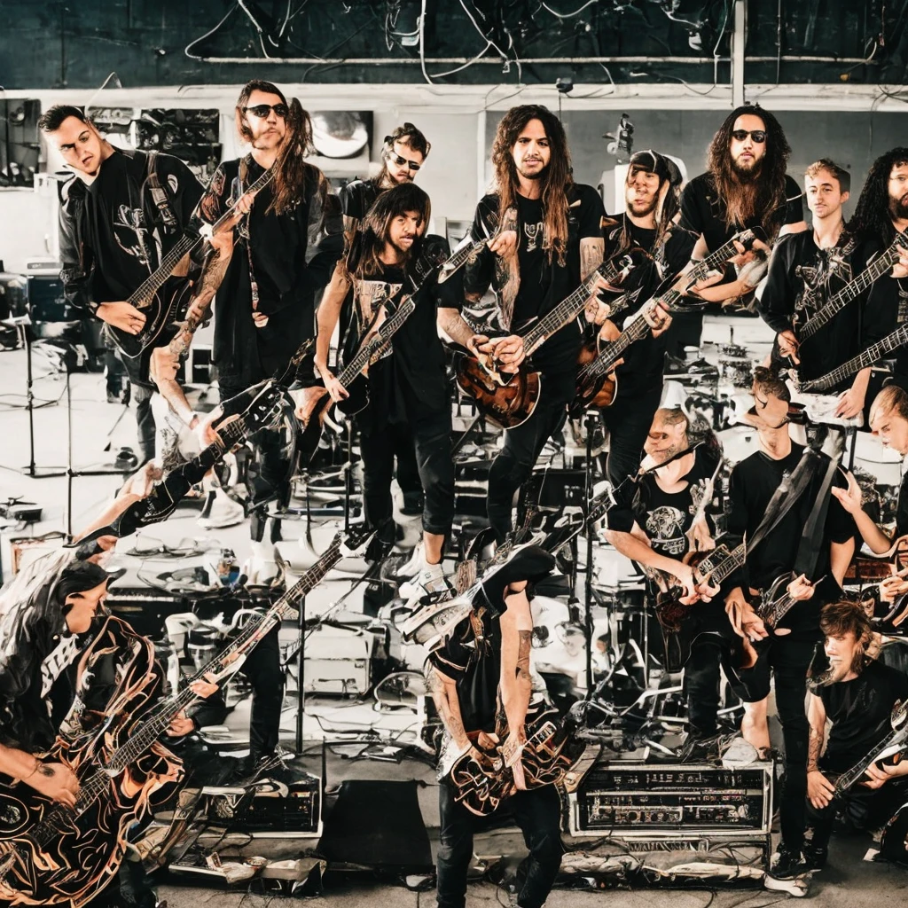 guitar, deathcore, metalcore, djent