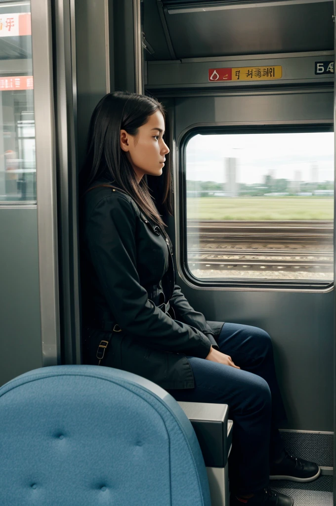 A passenger sitting in a train A moving at 90 km/h observes another train B moving in the opposite direction for 8 s. If the velocity of the train B is 54 km/h, then length of train B is: