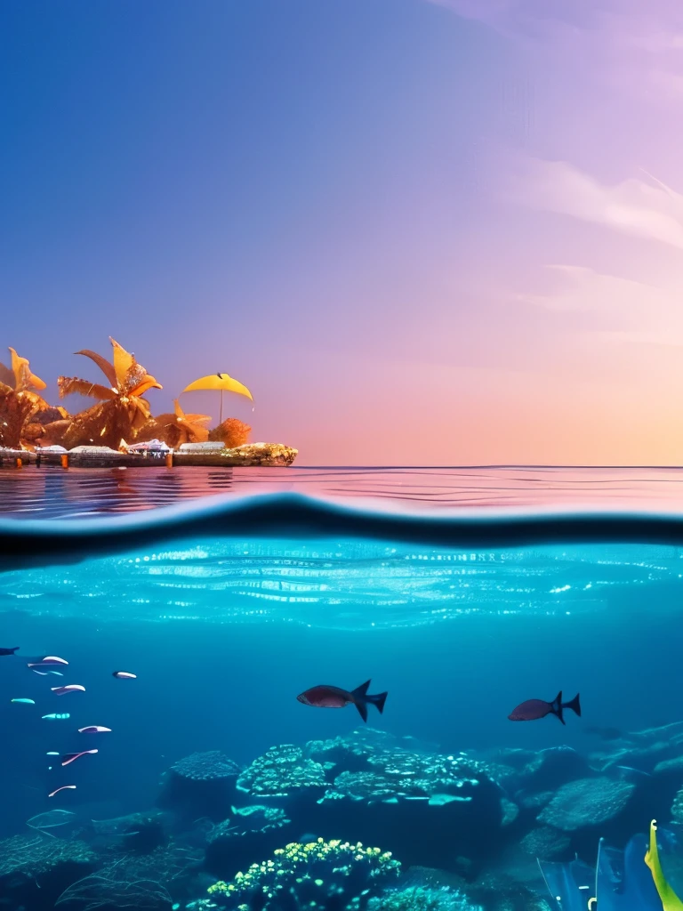 there are many fish swimming in the clear water of the ocean, a screenshot by Emanuel Schongut, flickr, conceptual art, coral sea bottom, crystal clear water, delicate coral sea bottom, crystal clear sea, deep clear pools of water, crystal clear blue water, sea bottom, transparent water, crystal clear neon water, reefs, clear blue water, red sea