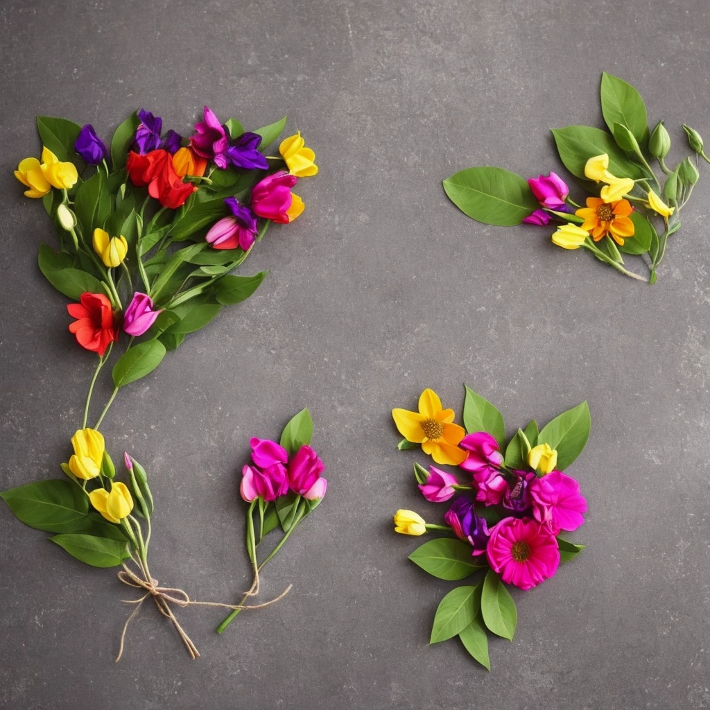 flower, heart