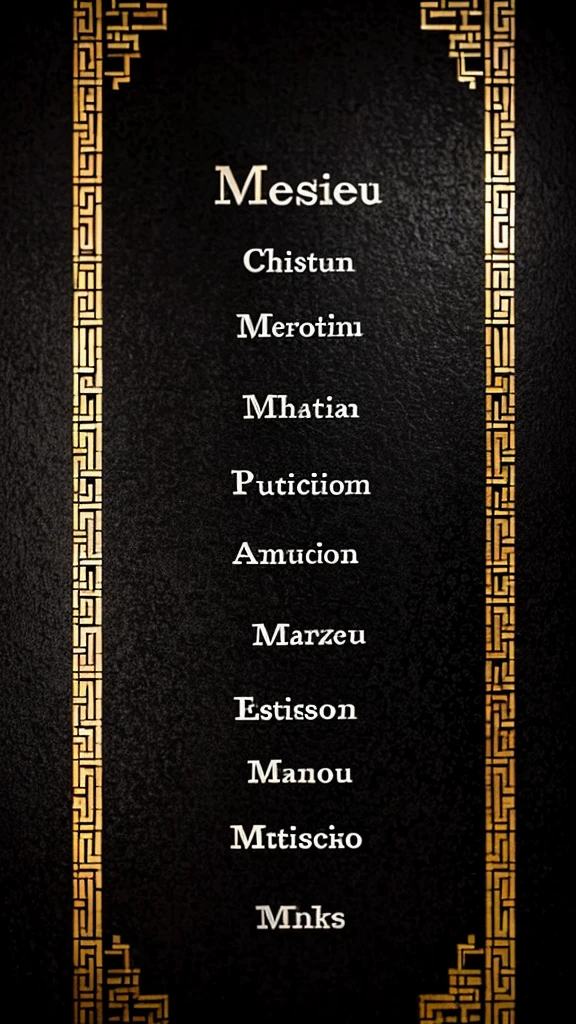 A Chinese menu，Write the word menu on the menu，Background is Chinese style ink bamboo，Textured，black.