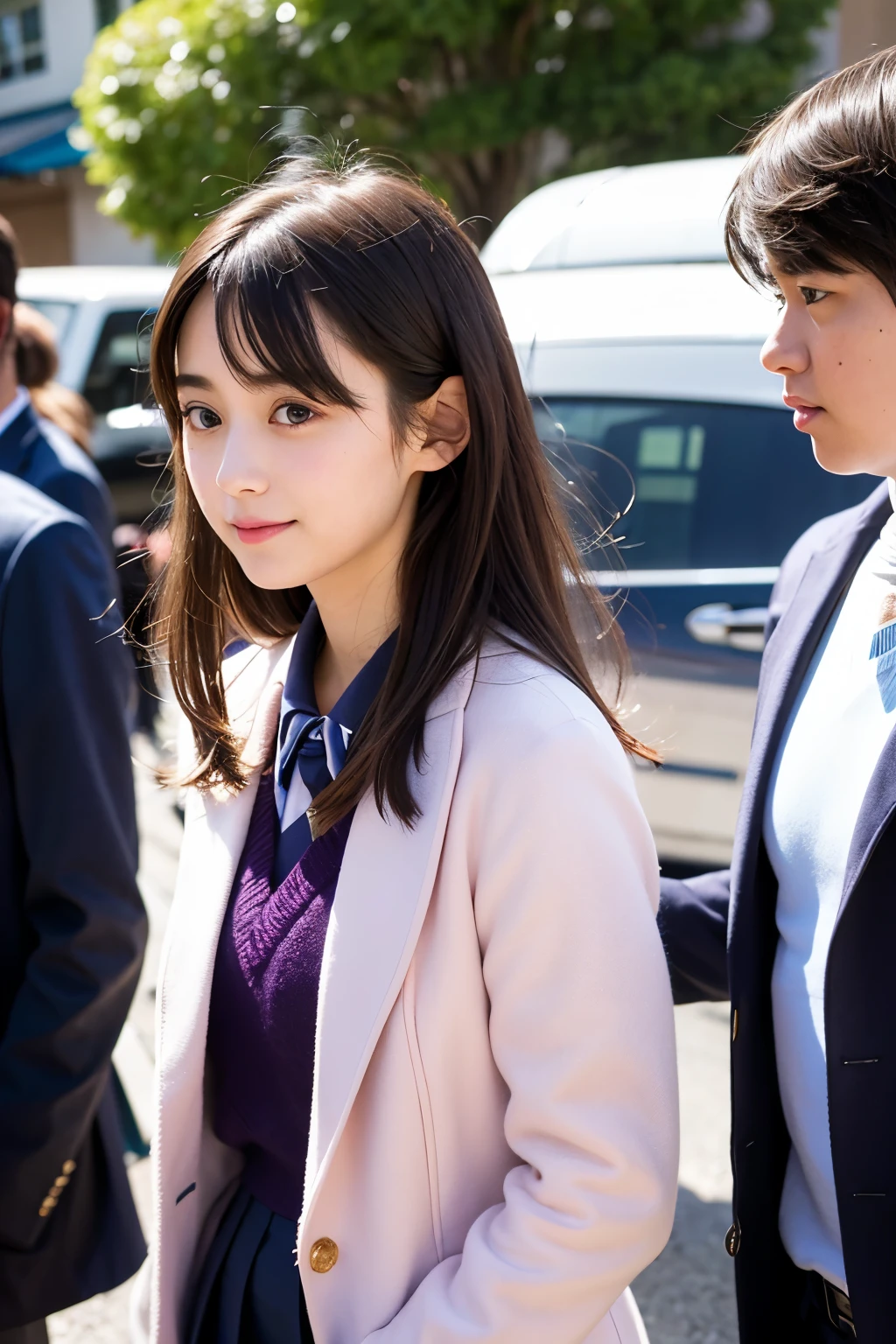 ＃A beautiful girl like the one in the idol group Nogizaka46
＃Middle school students






