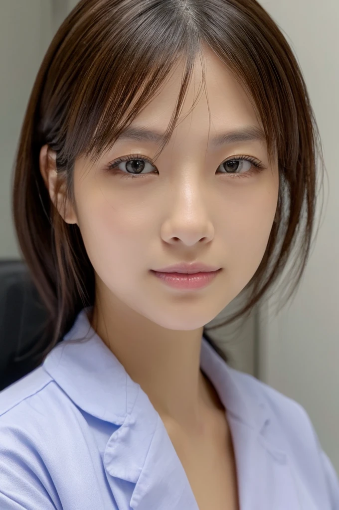 ((Highest quality)), ((masterpiece)), (detailed),Perfect Face,Japanese,Female doctor,White