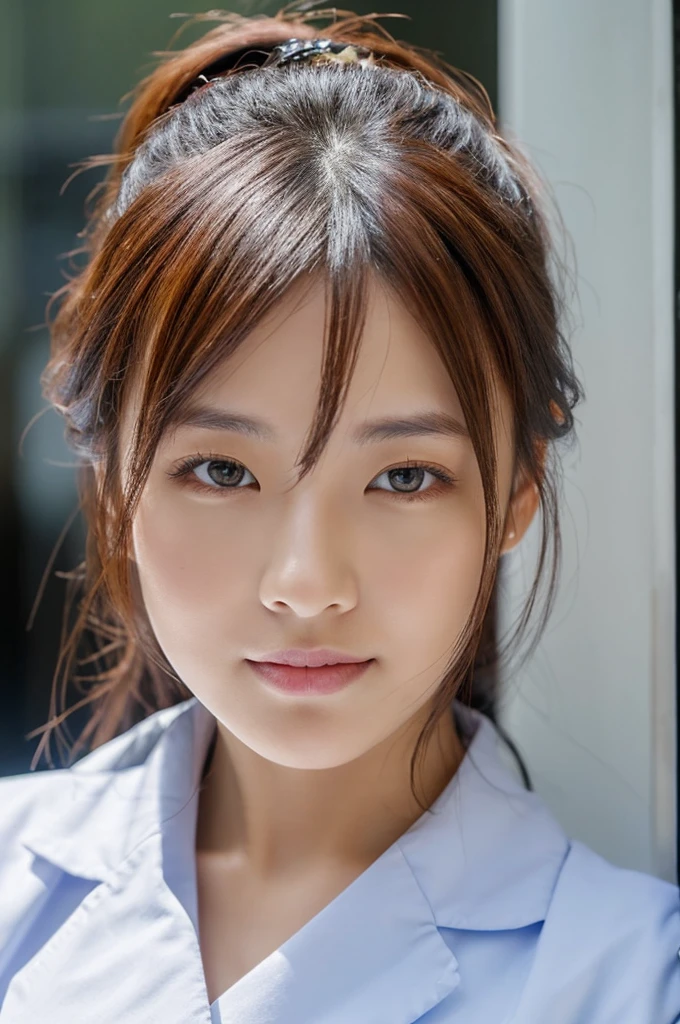 ((Highest quality)), ((masterpiece)), (detailed),Perfect Face,Japanese,Female doctor,White