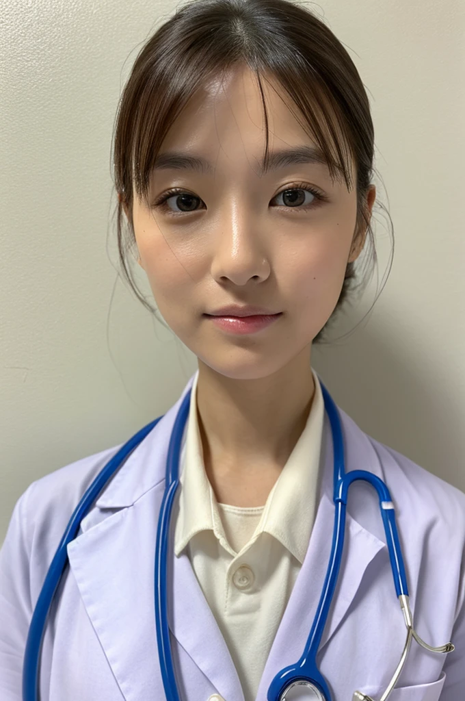 ((Highest quality)), ((masterpiece)), (detailed),Perfect Face,Japanese,Female doctor,White