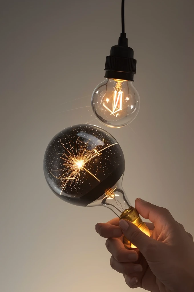 Incorporate small sparks or stars around the bulb to indicate energy in motion.
A slight gradient or shadow to give the symbol depth.