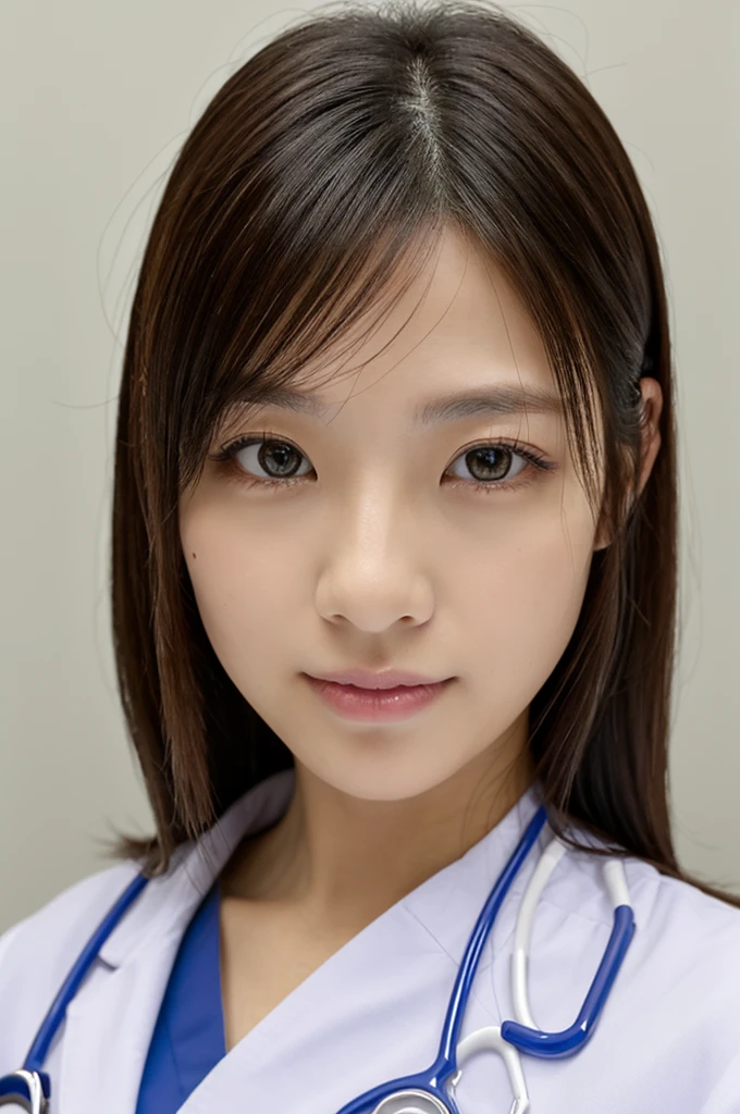 ((Highest quality)), ((masterpiece)), (detailed),Perfect Face,Japanese,Female doctor,White