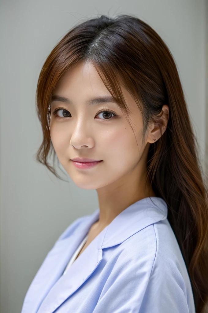 ((Highest quality)), ((masterpiece)), (detailed),Perfect Face,Japanese,Female doctor,White