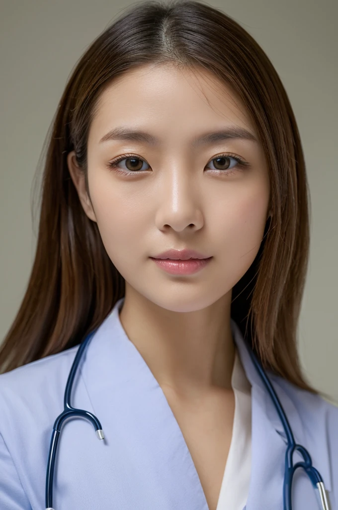 ((Highest quality)), ((masterpiece)), (detailed),Perfect Face,Japanese,Female doctor,White