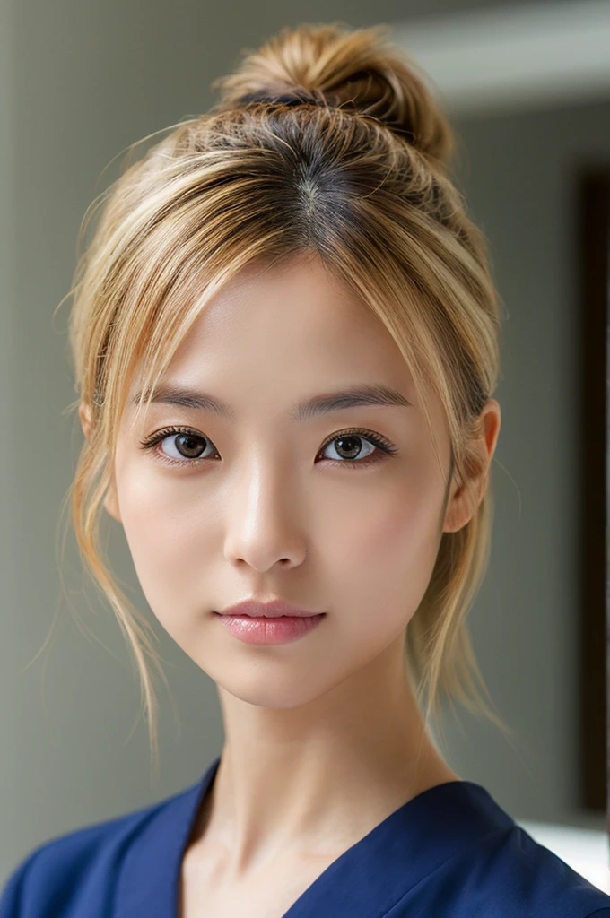 ((Highest quality)), ((masterpiece)), (detailed),Perfect Face,Japanese,Female doctor,White
