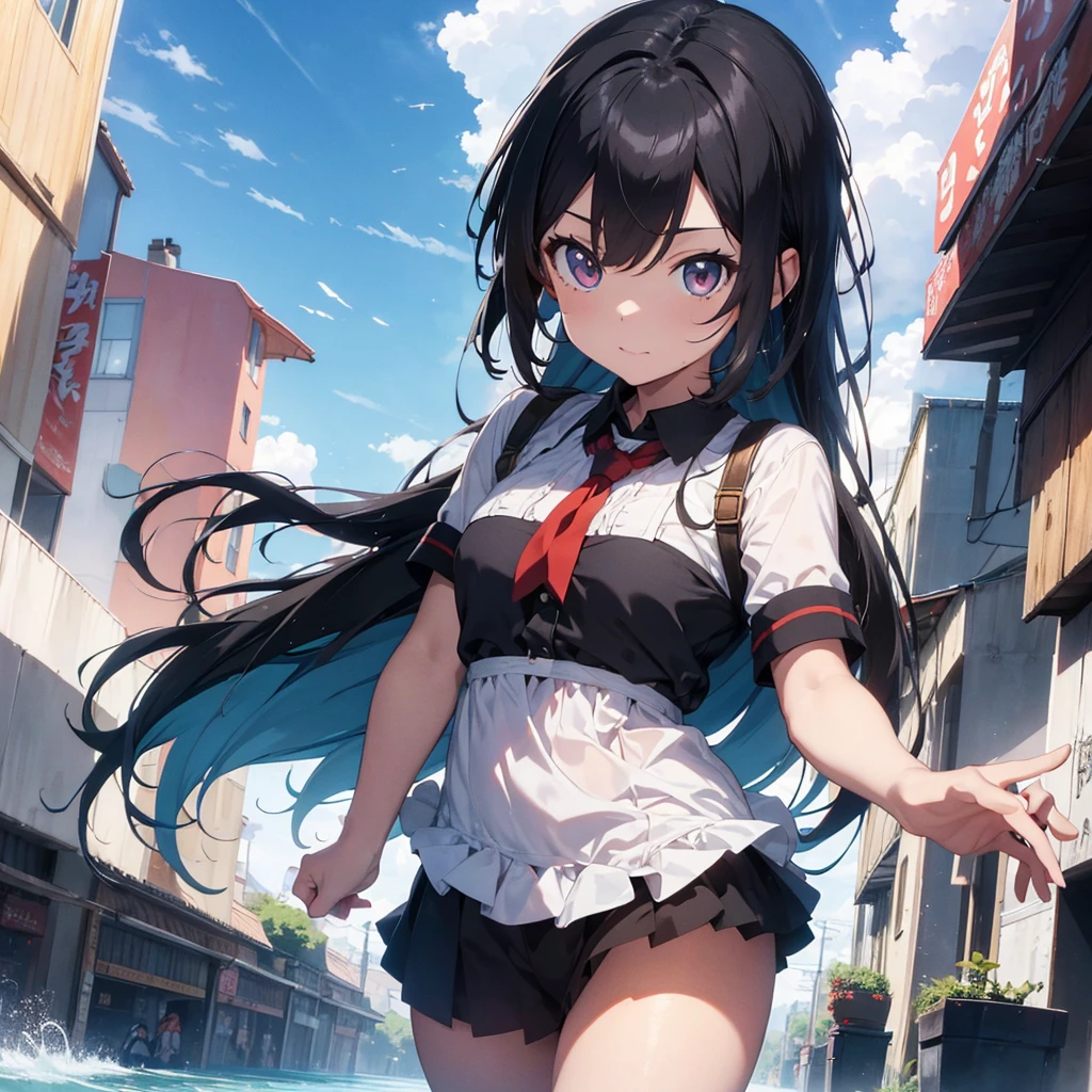 obra maestra,highest quality,impacto genshin,shenhe,Chica anime con cabello largo blanco y ojos azules con un vestido negro., Dios de pelo blanco, chica perfecta de pelo blanco, de arknights, tendencia en artstation pixiv, lindo anime waifu con un bonito vestido, estilo de anime4 K, mejor fondo de pantalla de anime 4k konachan, fondo de pantalla de arte anime 8 k