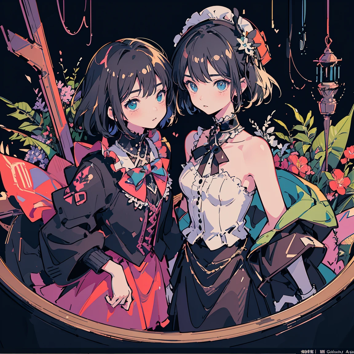 ultra detailed,best quality,delicate illustration,manga,pixiv art,anime art,unity 8k wallpaper,ultra delicate line drawing,kawaii,cool,nervous,upperbody,{{shiny short hair,black short hair,
Chic gothic punk style, black beret, hydrangea corsage,Holds a Mjolnir,war hammer}},vaporwave,high key lighting,high saturation,stylish ambiance,cinematic feel,depth of field,manga,pixiv art,best quality,beautiful detailed eyes,cinematic lighting,watercolor 