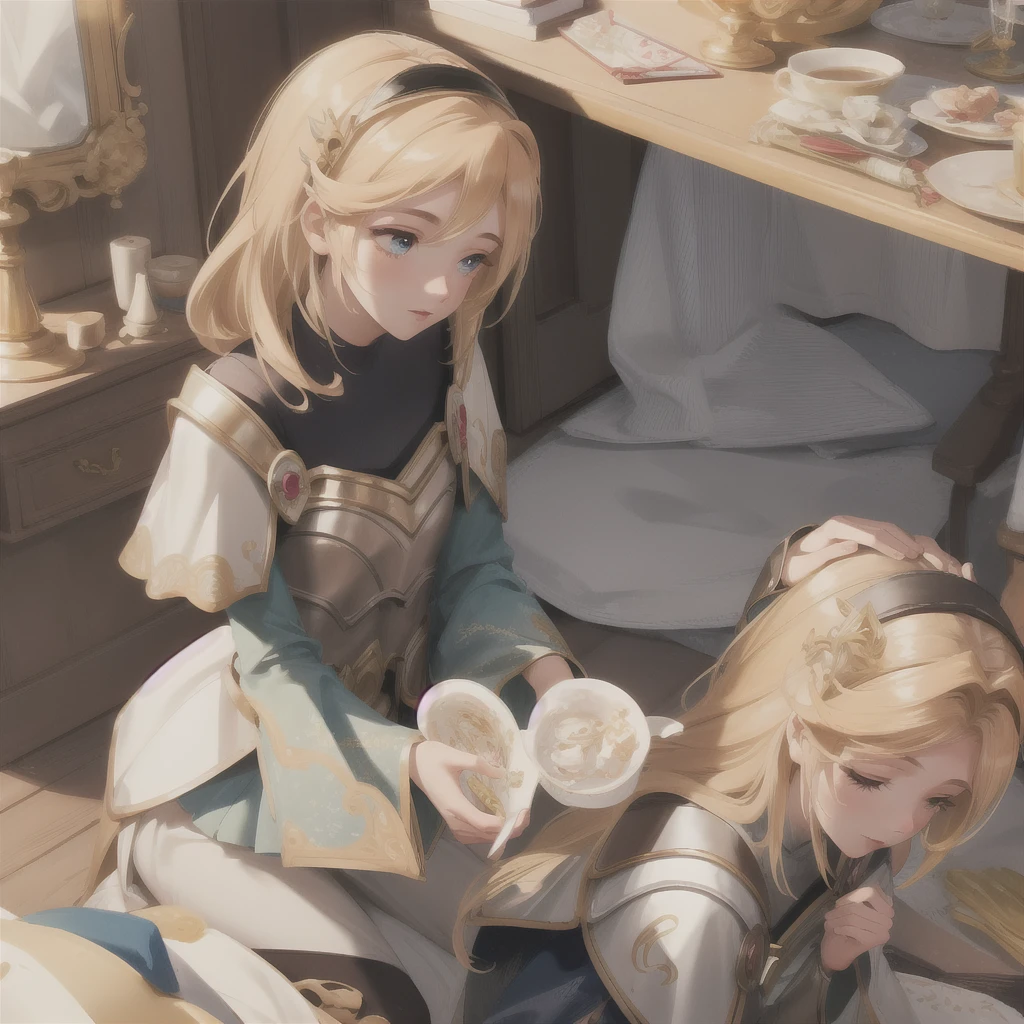 (masterpiece, best quality),  intricate details,
1girl,       lux101, 
 HeadpatPOV, pov, headpat,