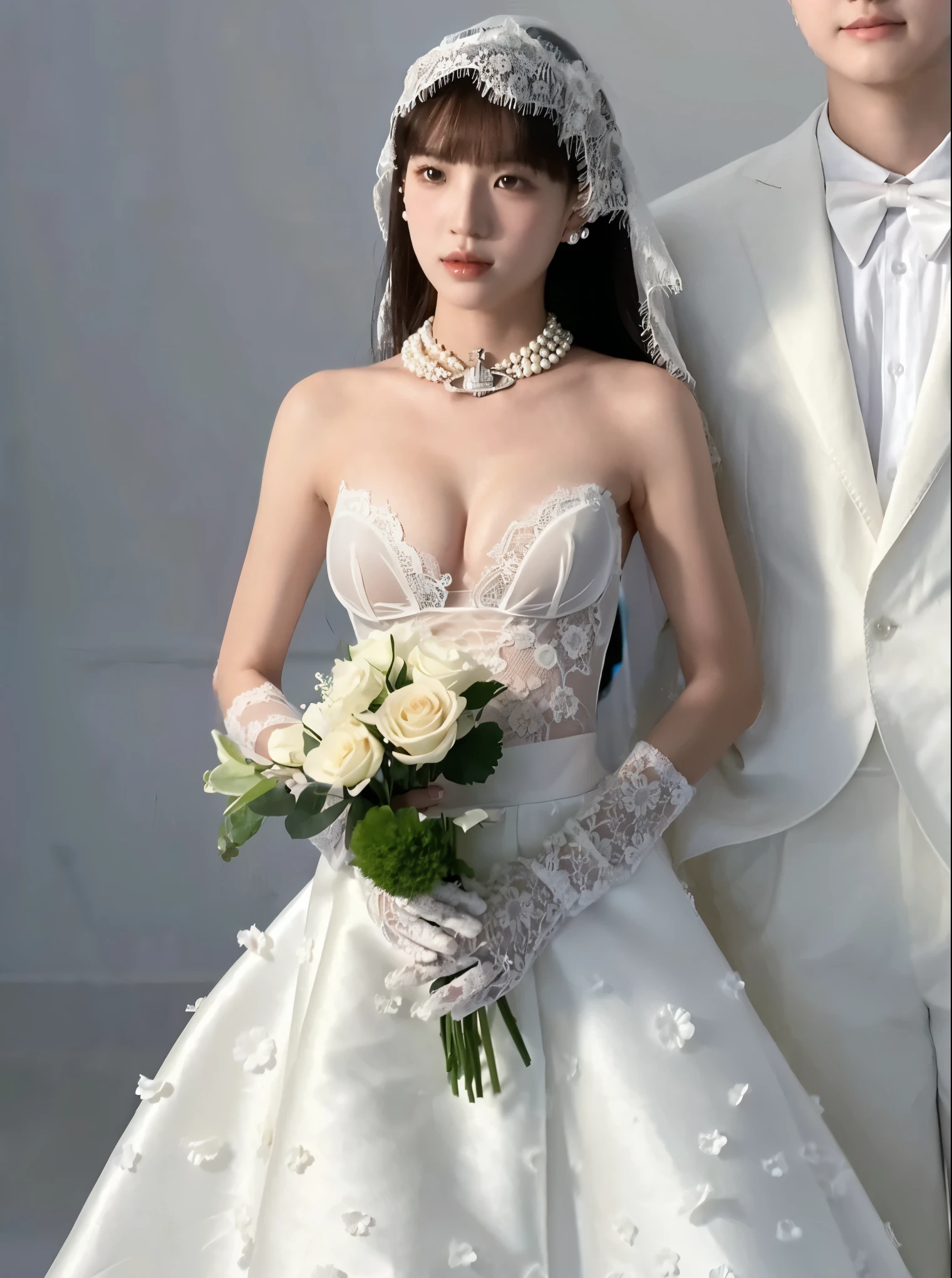 absurdres, RAW photo, extremely delicate and beautiful, masterpiece, Best Quality, ultra high resolution, 16k, hyperrealistic, realistic, photorealistic, photo-realistic, ultra-detailed, perfect anatomy, super Detailed skin, perfect figure, Very detailed CG 8k wallpaper, nude, pussy, shaved pussy, nipple, perfect nipple, perfect breast, round breast, small head, perfect fingers, (full body :1.2), super white skin, standing, kpop idol, nude, blushing, windy, sexy leg, smile, smile eyes, 2 guys, nude, puffy hair, bangs, (2 guys :1.5), long leg, small breast, (nude girl), messy hair, flat bangs, sexy lips, perfect small round breast, black nails, tall man, cute hair, cute pose, no bra, (couple), teen, sexy pose, sad, police on background, angry man, smile, small round breast, smile, walking on the street, sunlight,, korean model, open corset, pulldown corset, gothic boy, hands all down, wedding shoes, wedding heels, , nude boyfriend, (wedding couple: 1.5), (couple: 1.5), full body tattoos, colourfull tattoos , topless man, wedding pants, ( all hands down) , show pussy, breast out,pink nipple, (nude girl), open dress, no wearing bra, nude girl, open corset, pull down corset, breast out