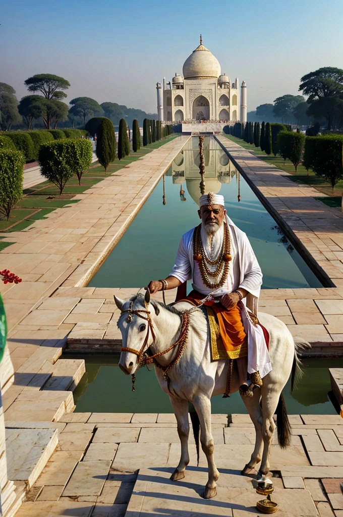 Shri Ram on taj mahal