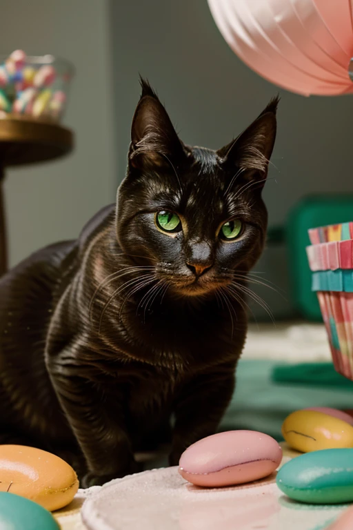 Emerald colors, masterpiece, sharp focus, top quality, depth of field, cinematic lighting, perfect anatomy,
Girl
Cat, Cat, Cat, Cat, Cat
Toys
Candy 🍭🍬
Cake 🎂🍰
Jelly Beans
Colorful
pastel colors
Fancy
Fantasy