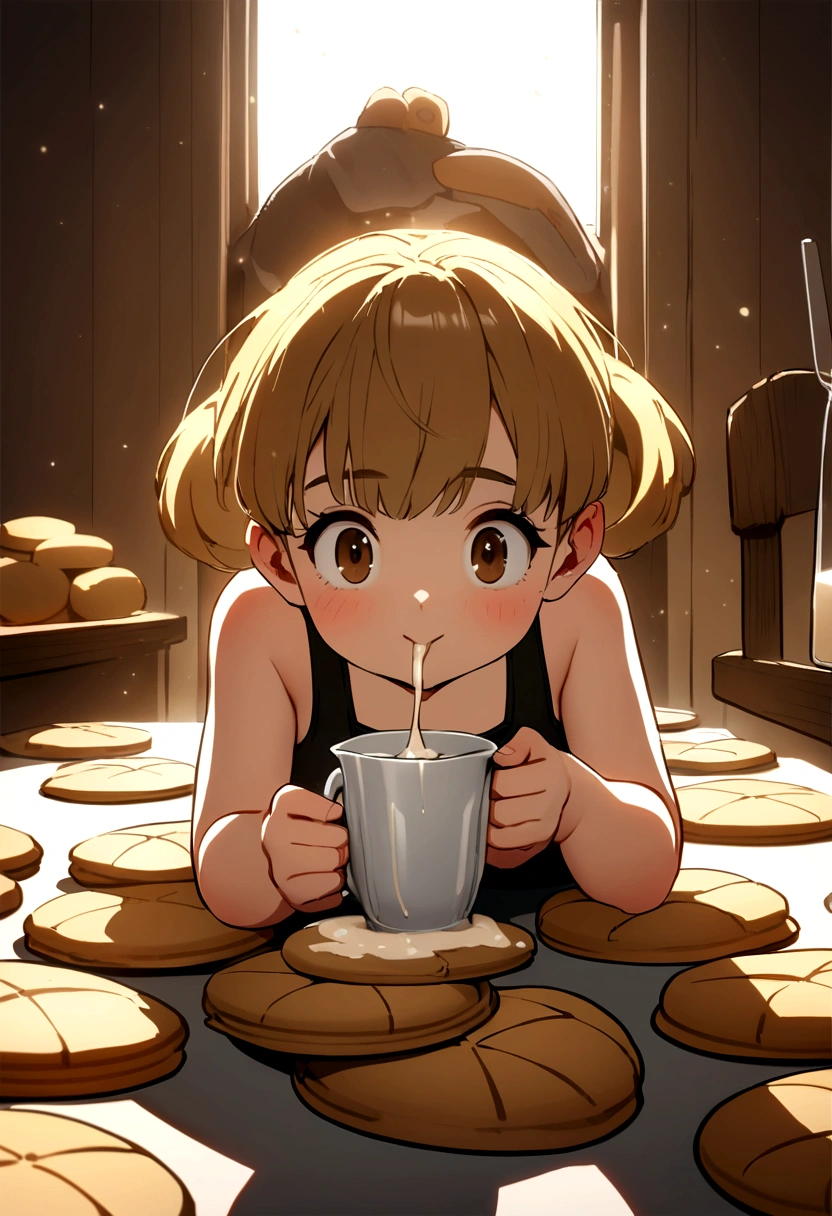 Galletas con leche