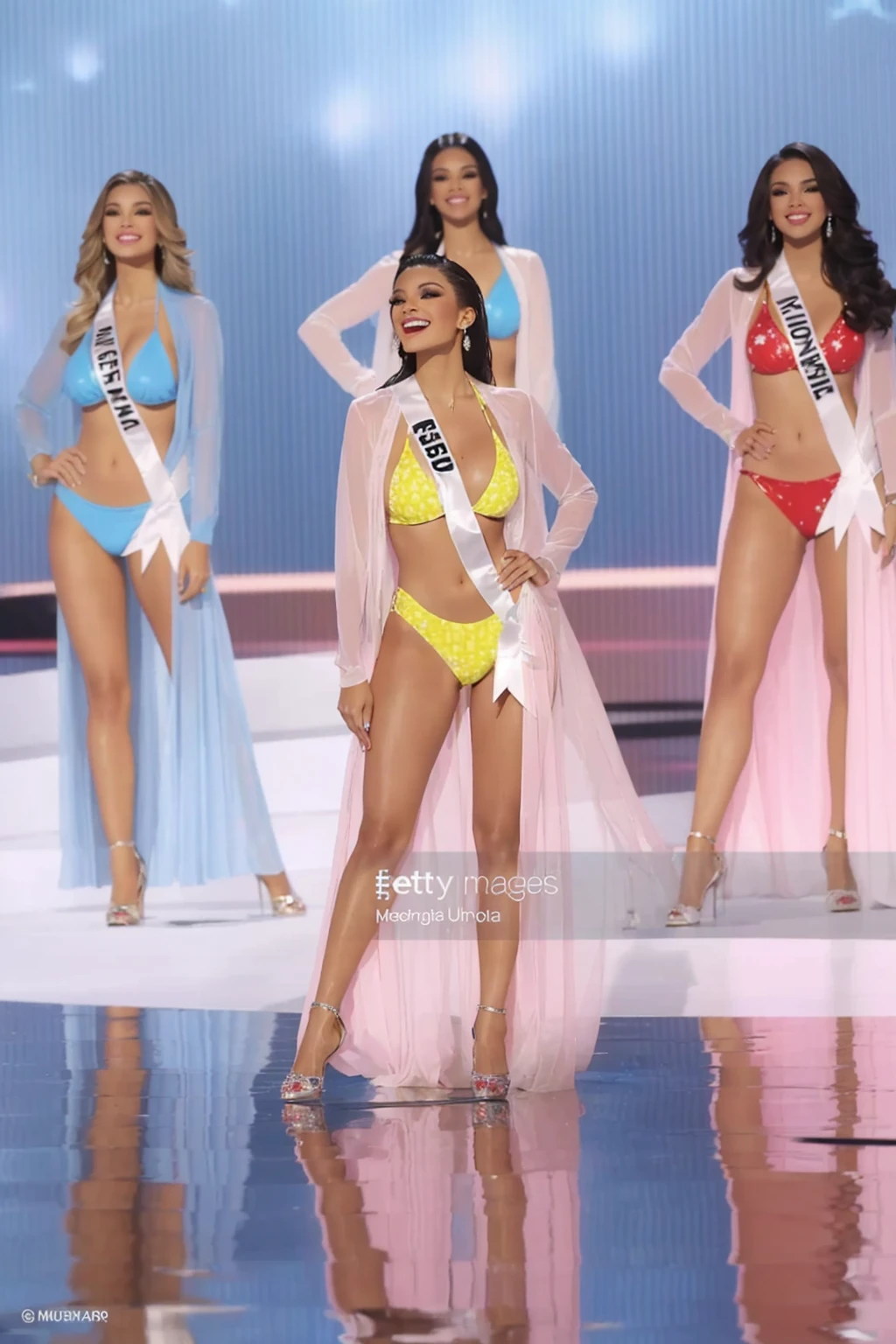 miss usa contestants walk the runway during the Miss Universo pageant at the mgm casino on november 26, 2013 in las, Miss Universo, rendering of beauty pageant, wears a bathing suit, fotos oficiales, bikini model, Atuendo: bikini, usa-sep 20, vestida con bikini con cinturones, fake images, foto de cuerpo completo en bikini