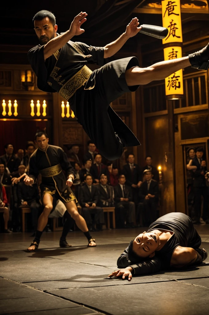 Les kung fu raton et leur maître laveur l'affrontement final