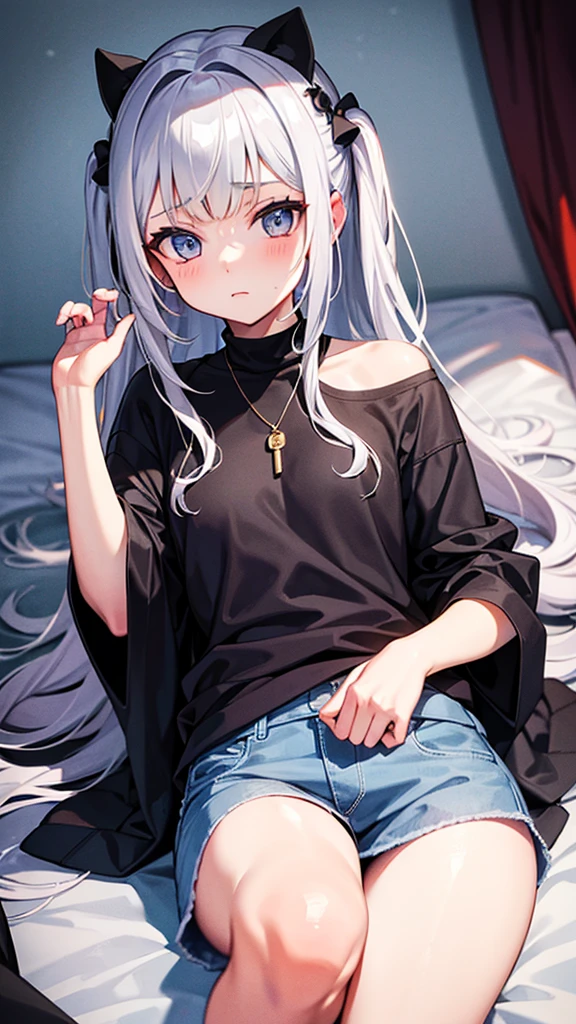 Beautiful girl, long hair, ,