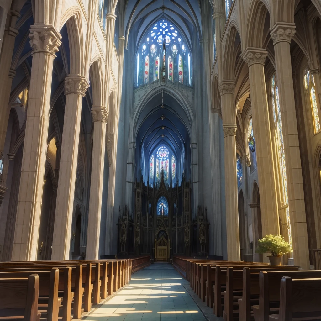 cathedral in the middle of the forest