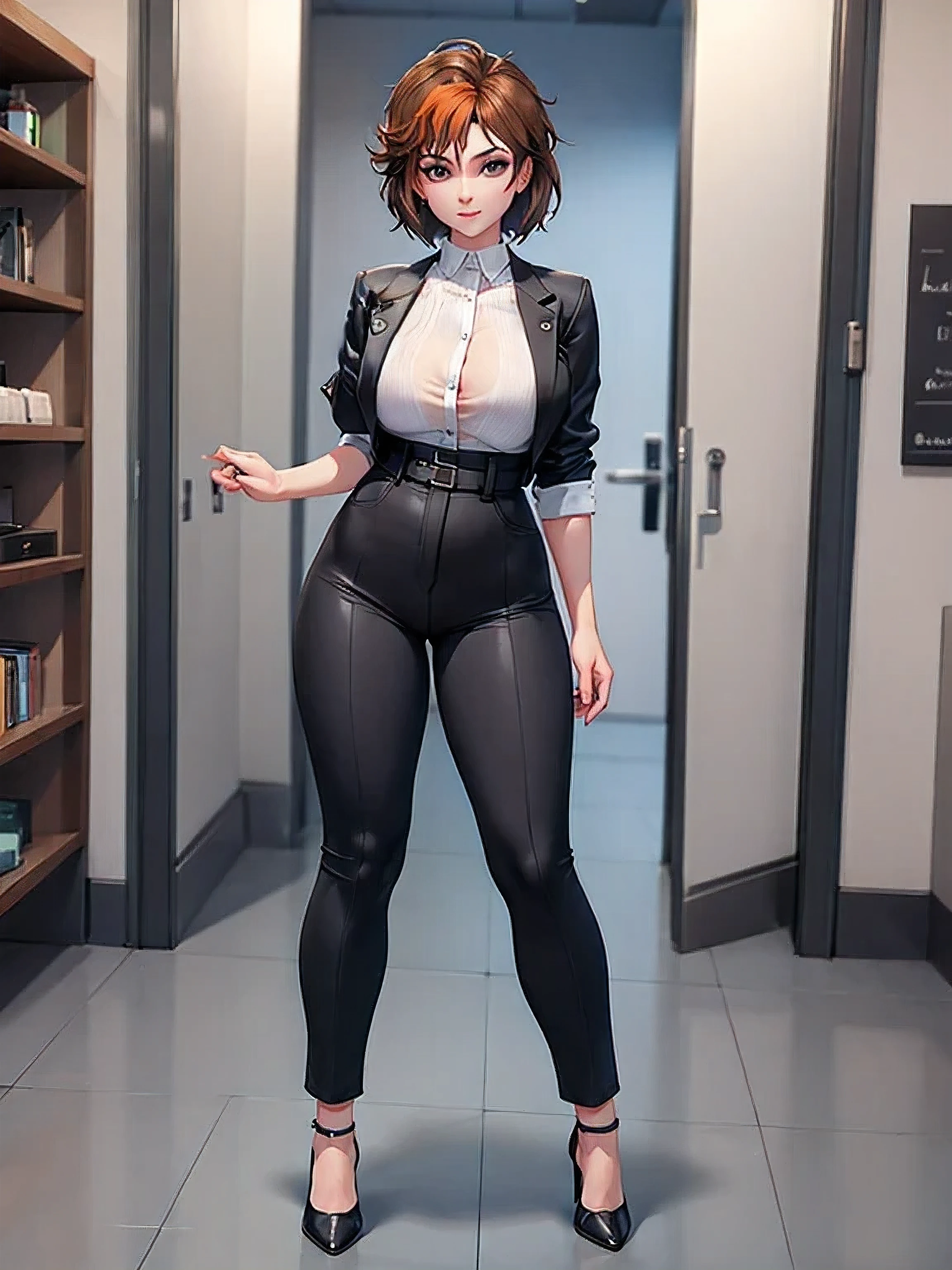 jacket and blouse