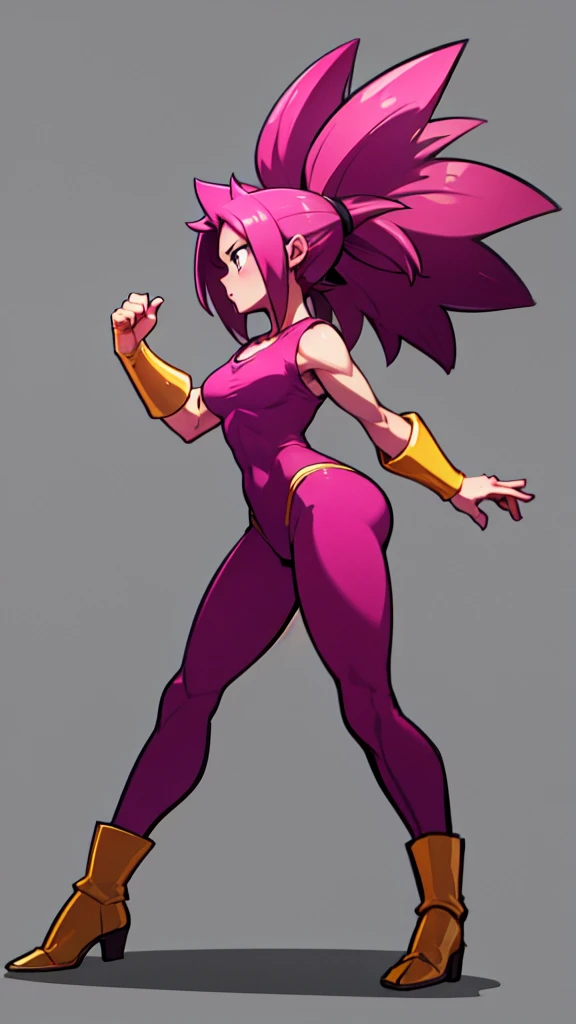 Kefla , Fitgirl
Solo . Fullbody . Simple background , side view