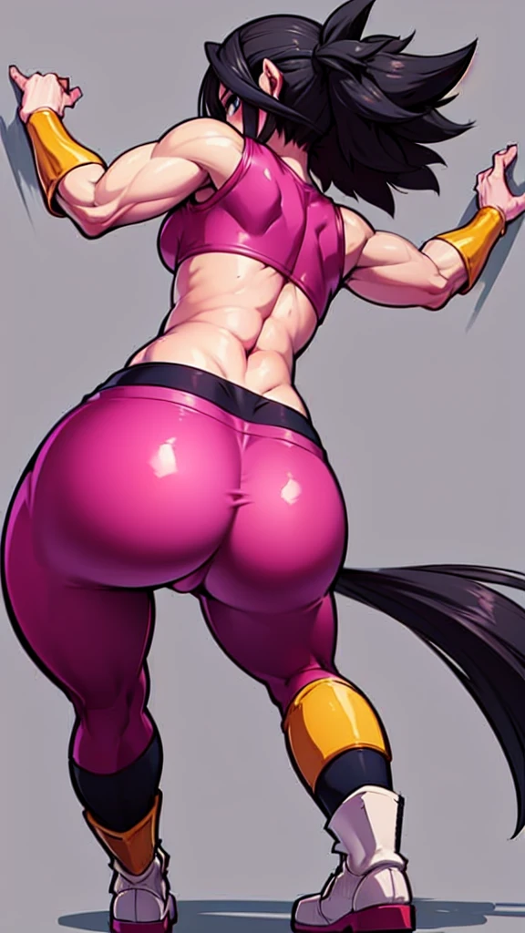 Kefla , Fitgirl
Solo . Fullbody . Simple background , back view