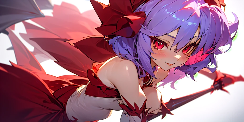 1girl. remilia scarlet. Cute, smile,
