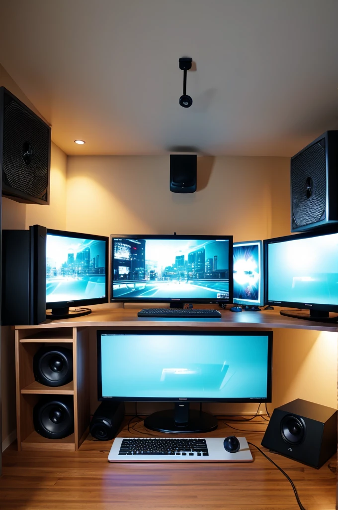 Background gaming studio