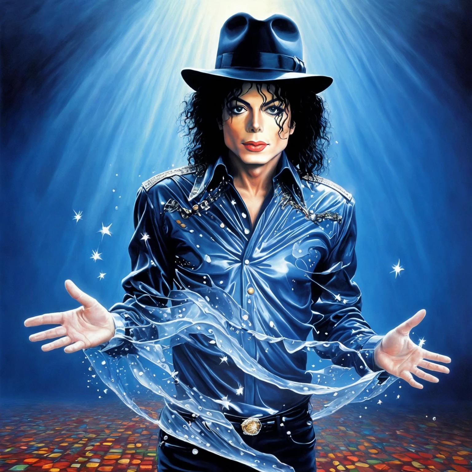 arte surrealismo Michael Jackson