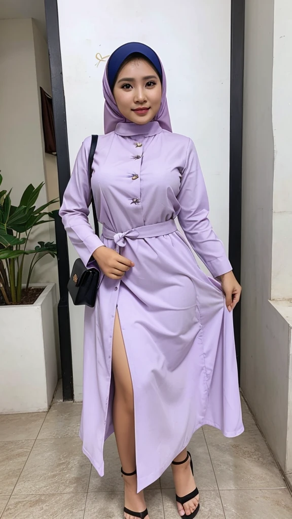 Wanita cantik telanjang tidak memakai baju apapun