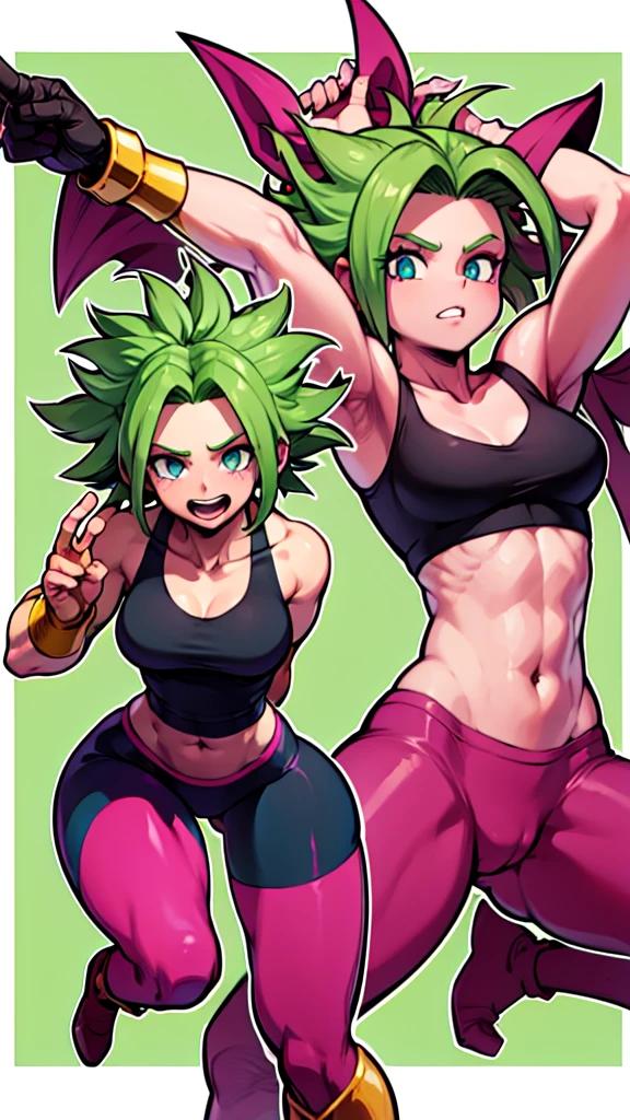 Kefla , Fitgirl
Solo . Fullbody . Simple background , multiple view