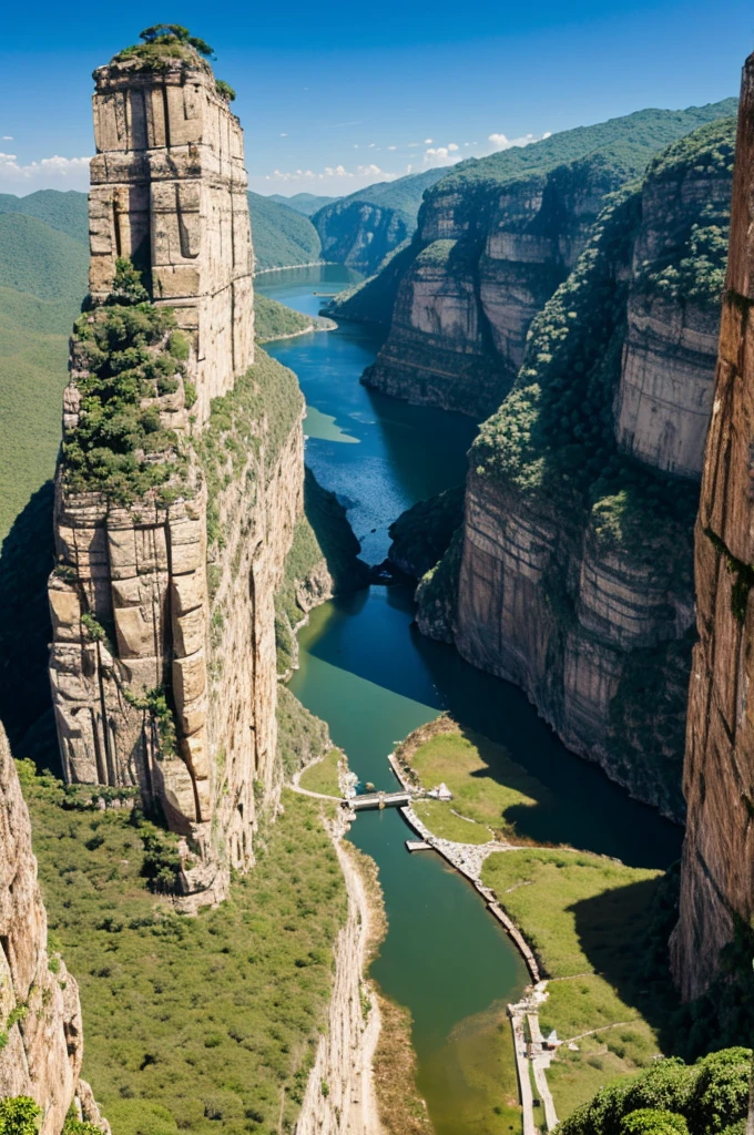 Maqueta del salto largo
