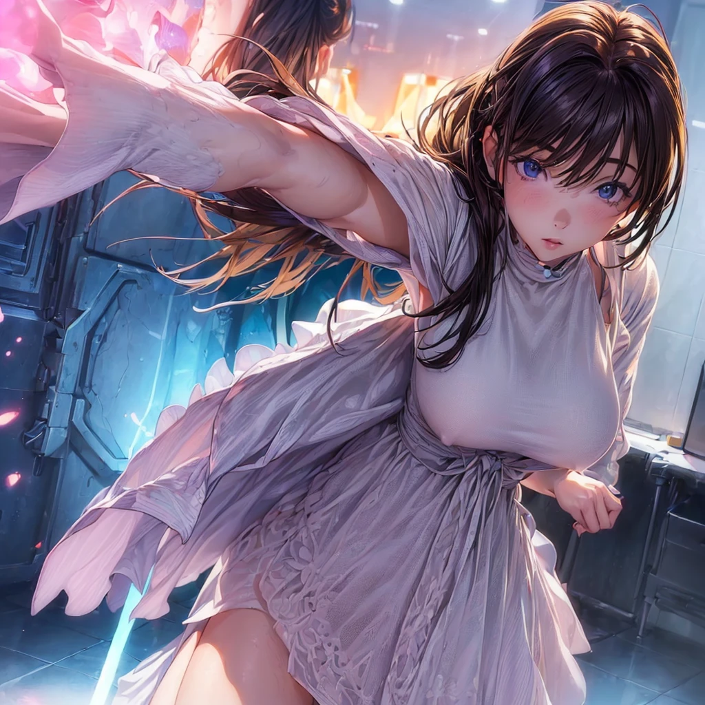(((((1girl)))))(((((In the center))))))(master detailed anime)(master quality)(RAW Photos))(8K)(Realistic, photo Realistic:1.2), ((Highest quality))Sexy beauty Bathroom Real human body,Perfect Anatomy(Soryu Asuka Langley)(Evangelion)(shine eyes)(Detailed eyes)(Detailed eyes)(close shot)(Perfect lighting)(breasts on grass)(nsfw)