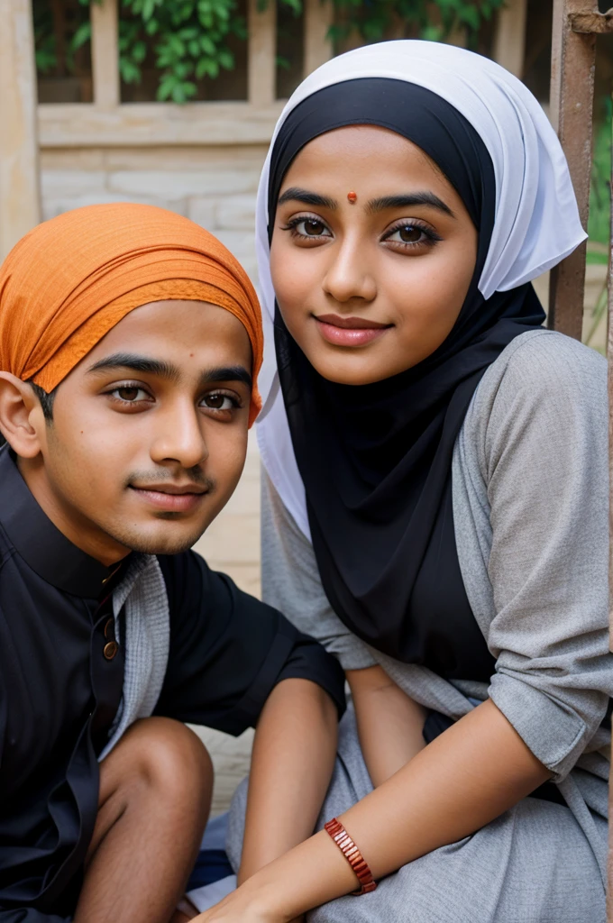 Muslim boy and Hindu girl pic