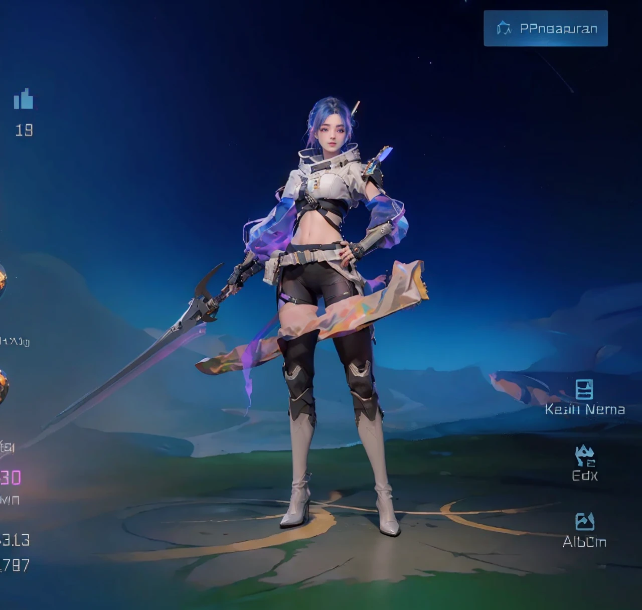 ((Best quality)), ((masterpiece)), (detailed:1.4), 3D, an image of a beautiful cyberpunk female,HDR (High Dynamic Range),Ray Tracing,NVIDIA RTX,Super-Resolution,Unreal 5,Subsurface scattering,PBR Texturing,Post-processing,Anisotropic Filtering,Depth-of-field,Maximum clarity and sharpness,Multi-layered textures,Albedo and Specular maps,Surface shading,Accurate simulation of light-material interaction,Perfect proportions,Octane Render,Two-tone lighting,Wide aperture,Low ISO,White balance,Rule of thirds,8K RAW,