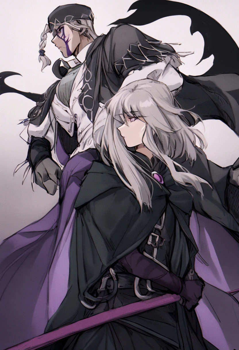 dark persona, nsfw, penis, cum, satou kuuki, Embracing dark aura, pubic tattoo, glowing tattoo, 1 boy, femboy, otoko no ko, thigh high boots, long hair, Feeling magical energy, hand on own hip, octagonal yin yang mirror, cape, forehead accessory, runes, evil smile, stand-up collar, black body suit, at midnight, Holding a symbol of faith, purple eye, white hair, gold decoration, evil eye decoration, moon, earring, chains, belt, yin yang, skirt, beautiful art, high res, perfect face, detailed outfit