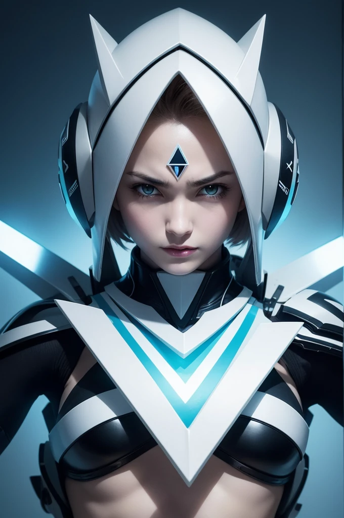 Create an image full of X □ and Triangle