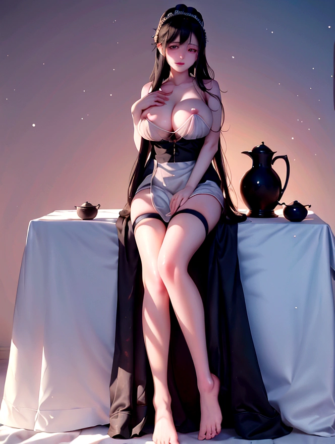Clothes are see-through(Full body woman love:1.3),Highest quality, masterpiece, 超High resolution, (real:1.4), Original photo, 1 female,Age 35, Black Hair, Big eyes, Detailed eyes and face,Huge breasts,Split,Long legs,Open belted robe ,Bare shoulders,No underwear:1.5,Clothes are see-through,Hollow white clothing,kitchen:1.3,smile、Sleeveless outfit、((Maid clothes))、((She is holding her daughter)), (masterpiece:1.2)、Highest quality、High resolution、Unity 8K Wall 、(Awareness-raising:0.8)、(Beautiful and beautiful eyes:1.6)、Highly detailed face、Perfect lighting、Detailed CG、 (Perfect hands、Perfect Anatomy)、Looking at the audience、blush、Laughter、No panties、Pussy、School, Sit with your knees bent、eight-headed body、Beautiful legs 、School内、As if looking up from below、(Knees to chest), Riding on top of a man, Sad face, tears, )), (Shaking breasts, Vibrant breasts), Big Tits、 (movement of the hips, 躍動感を感じるmovement of the hips),