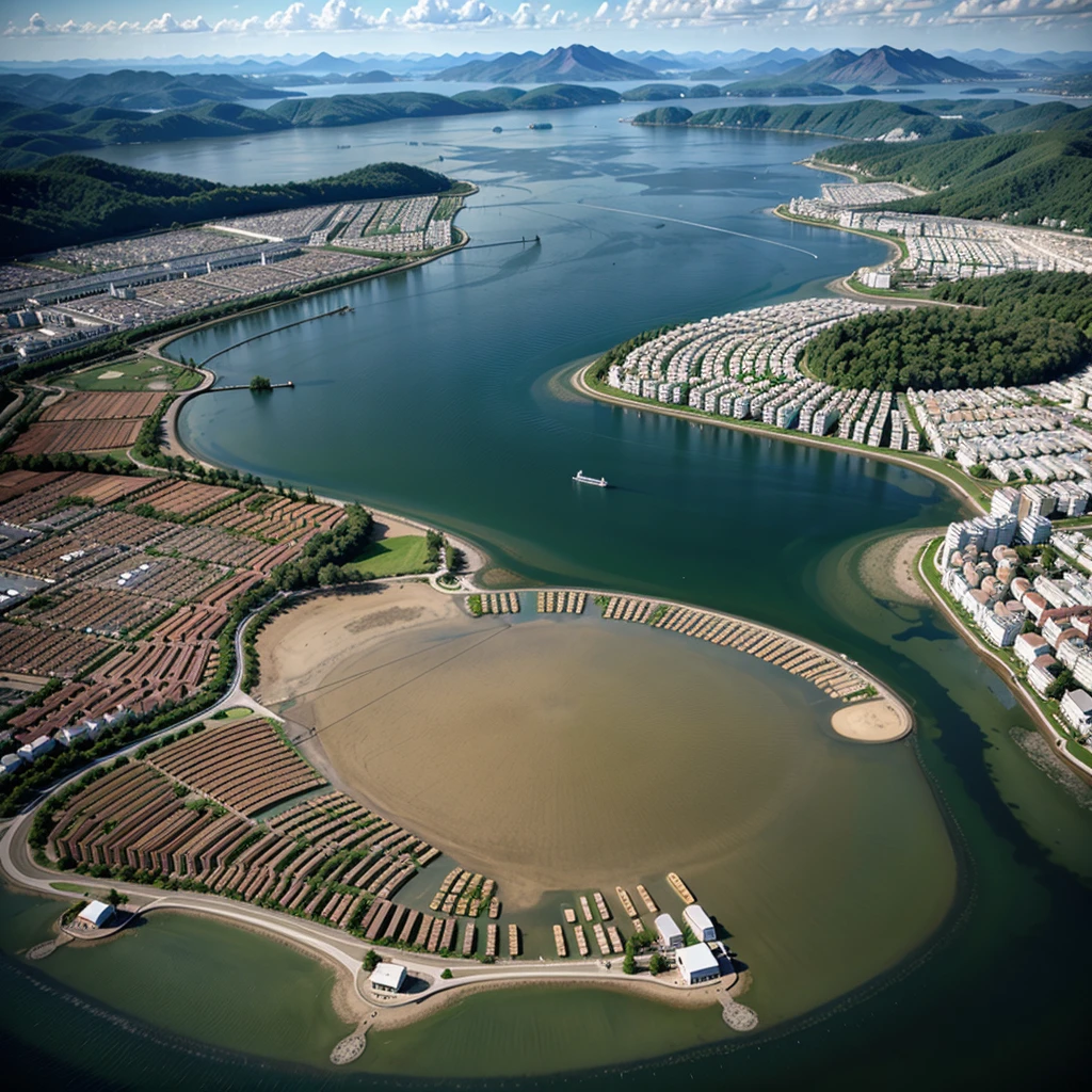 ● Sponge Cities
**Cidades esponjas** are designed or adapted to efficiently manage rainwater, absorvendo, retaining and reusing it to mitigate flooding and improve water management. The idea is that these cities act as a sponge, absorbing large amounts of water during heavy rainfall and gradually releasing it.