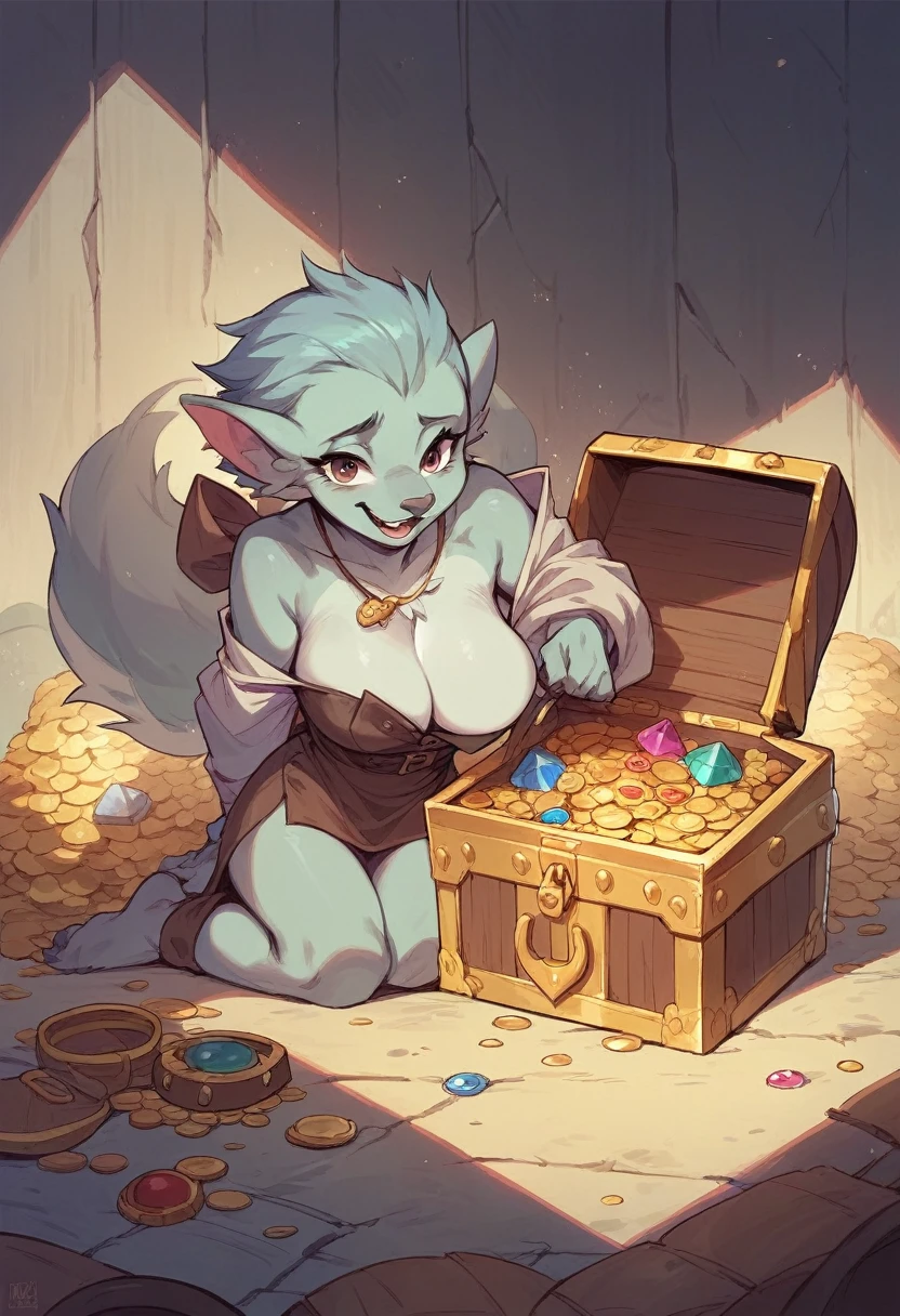 Huge treasure chest