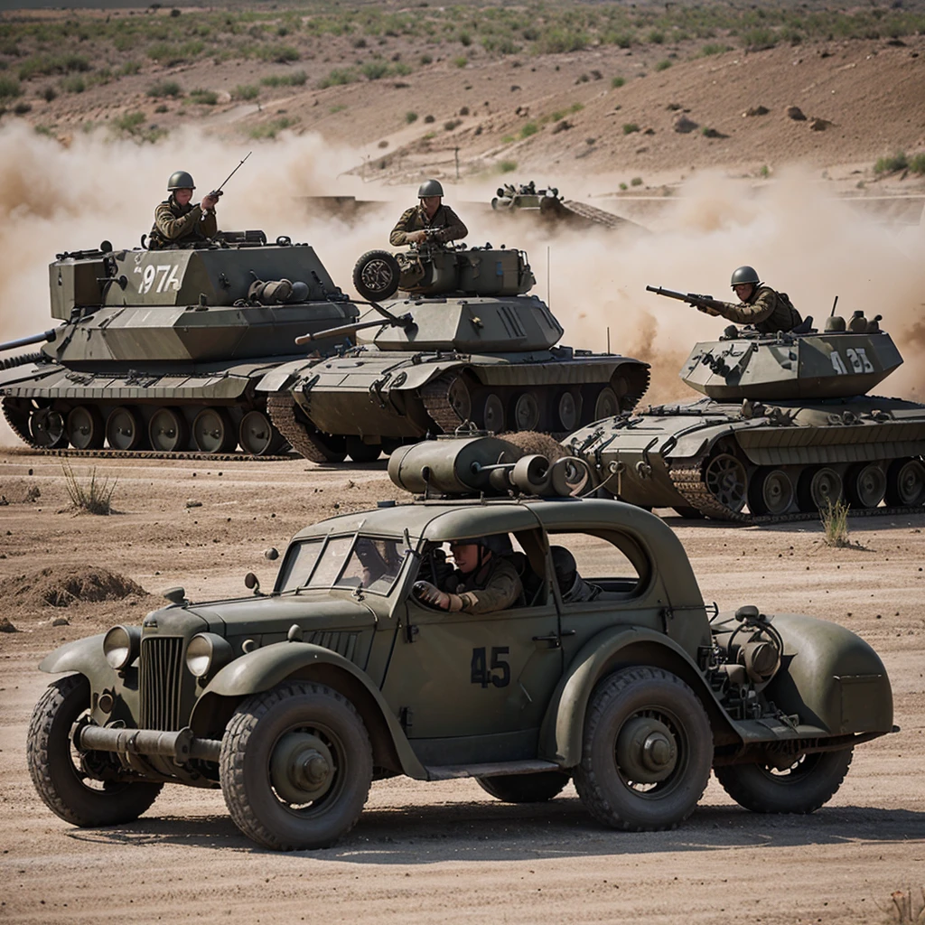 Motorized infantry in 1940