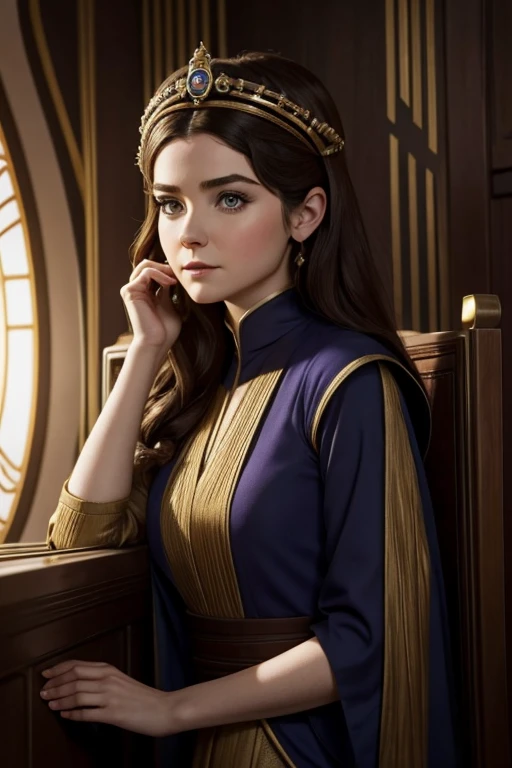 una senadora de naboo identica a Sarah Bolger en star wars en el senado