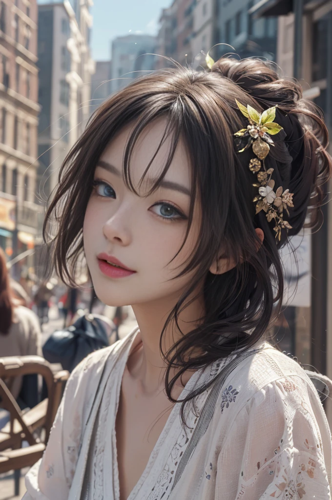 Hikino Angle、Highest quality, Highest quality, High quality illustrations, masterpiece, Ultra-high resolution, Detailed Background, Detailed Background, goddess、Happy, Joyful, Very exquisite beautiful face and eyes