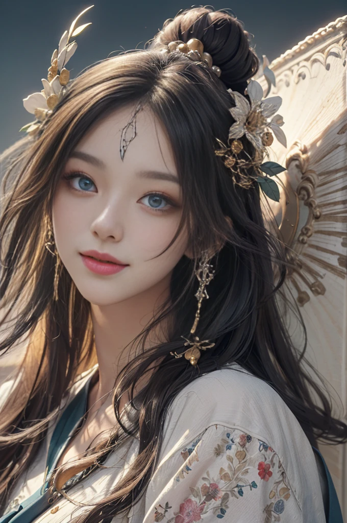Highest quality, Highest quality, High quality illustrations, masterpiece, Ultra-high resolution, Detailed Background, Detailed Background, goddess、Happy, Joyful, Very exquisite beautiful face and eyes、The goddess is one of the angles/Let's say 4.、Pink dragon god、Playing with the Goddess