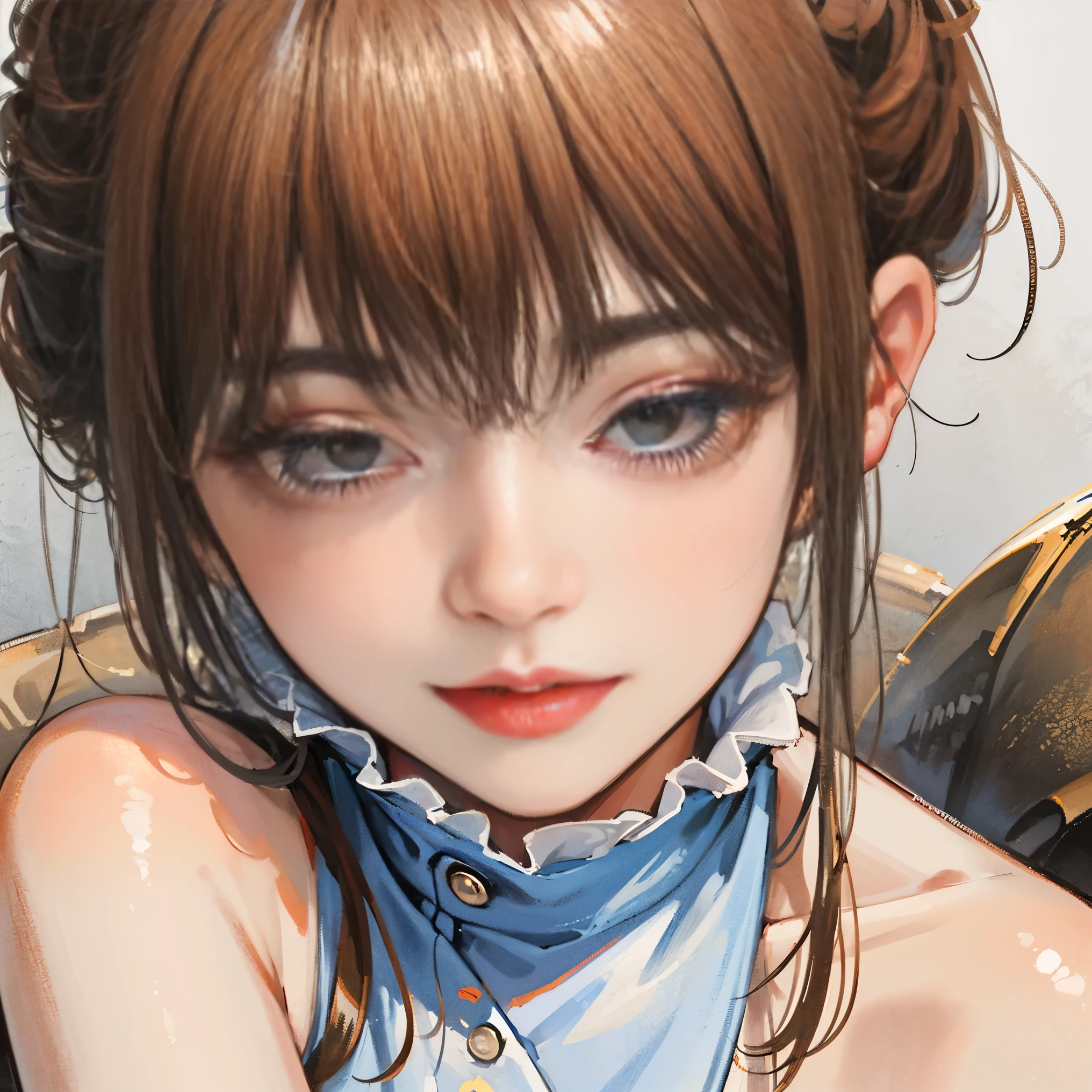Ultra-realistic CG ,((premium、8k、32K、masterpiece)), (Ultra-thin illustration)、(Ultra-high resolution), (((1 young person:1.5))), Brooklyn's Gladiadores, (( Short Hair Bob )), Ripped rugby team t-shirt, Short blonde, Dark red with white stars and blue and white stripes, (((Image from the knees up))), Short white blonde hair, In the background、 Intricate designs painted by Shepard Fairey